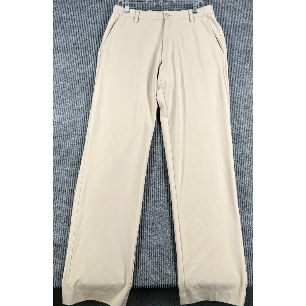 FootJoy Golf Pants Mens Size 32x34 Beige Chino Performance Outdoor Active